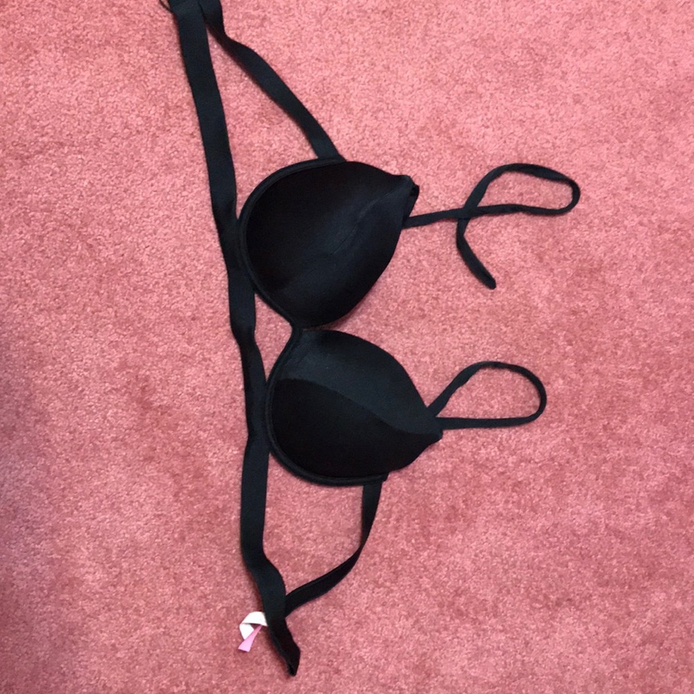 Black Victoria’s Secret bathing suit top